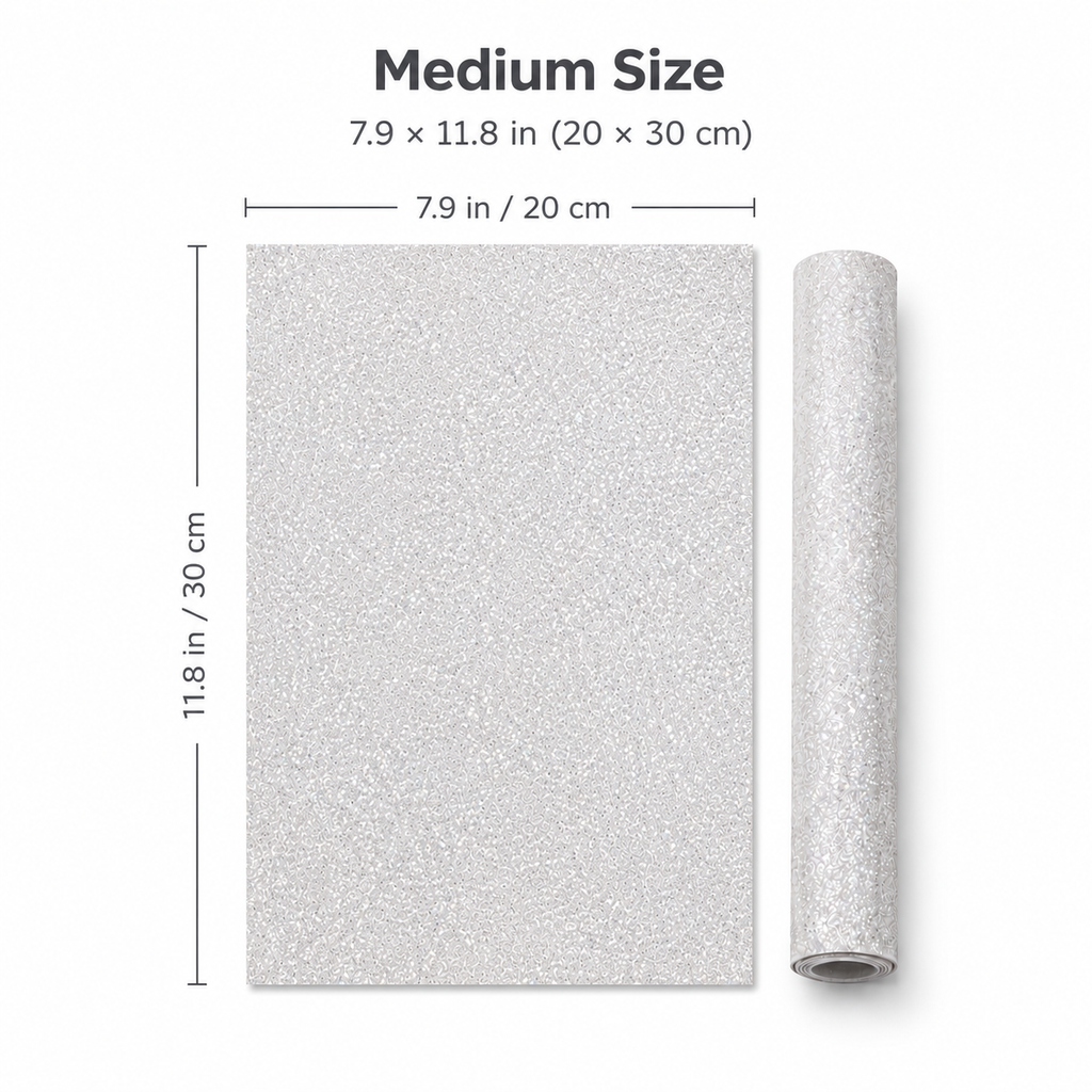 Medium Reusable Glitter Ironing Sheet for Fuse Beads