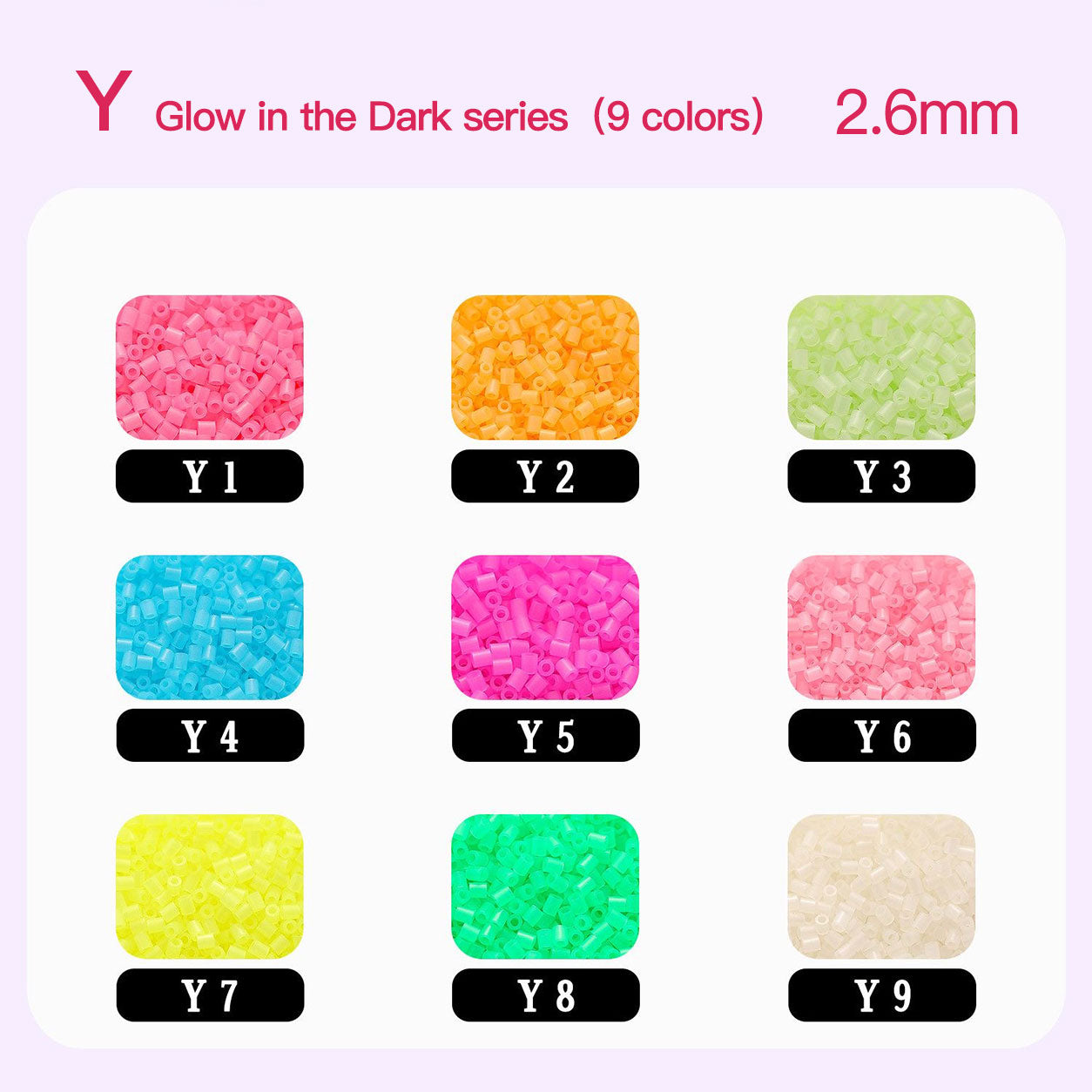 Y Series：Glow-in-the-Dark Colors