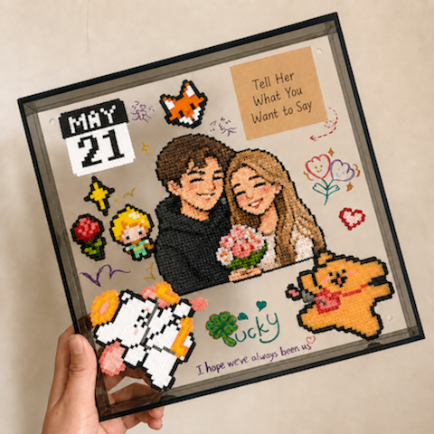 Custom Pixel-Me & Pet Art