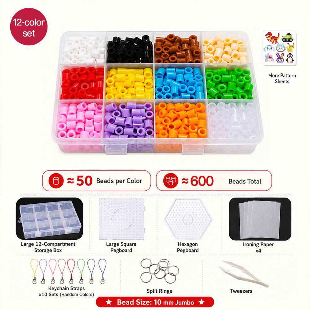 10 mm Jumbo Fuse Bead Set