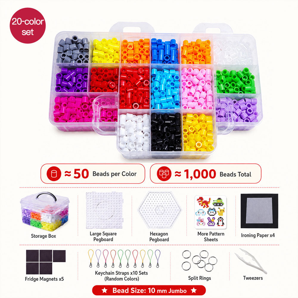 10 mm Jumbo Fuse Bead Set