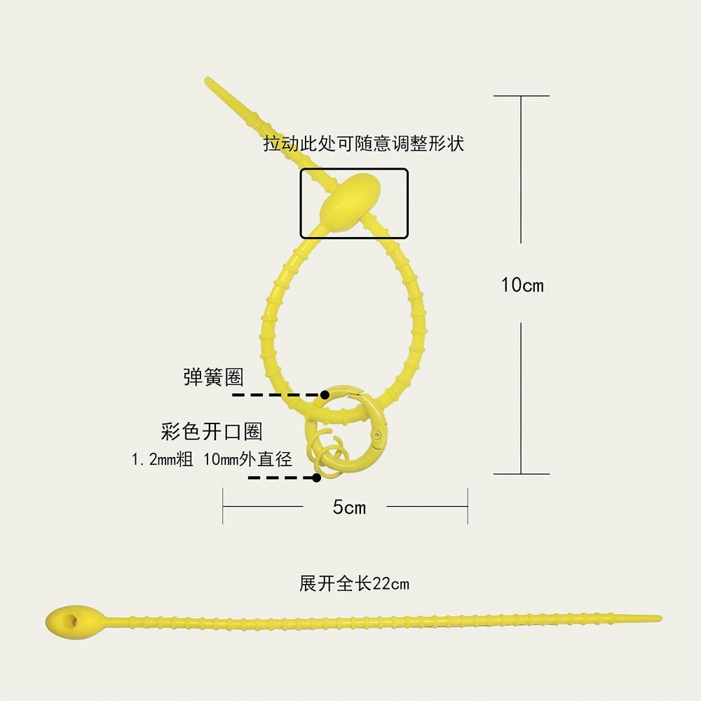 silicone tie