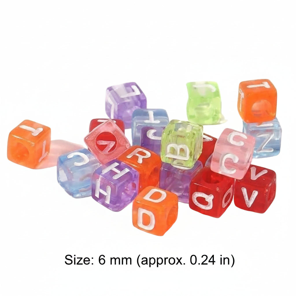 alphabet beads