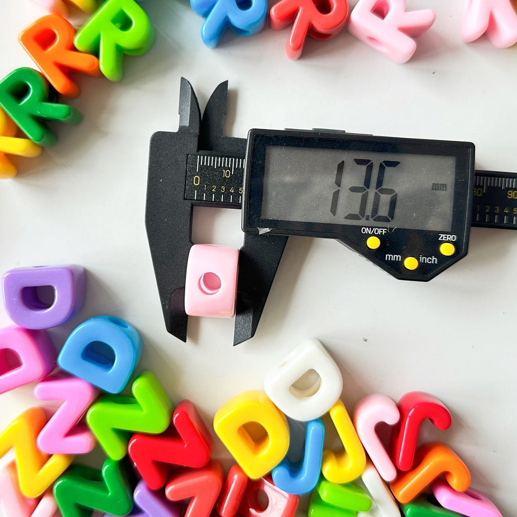 alphabet beads