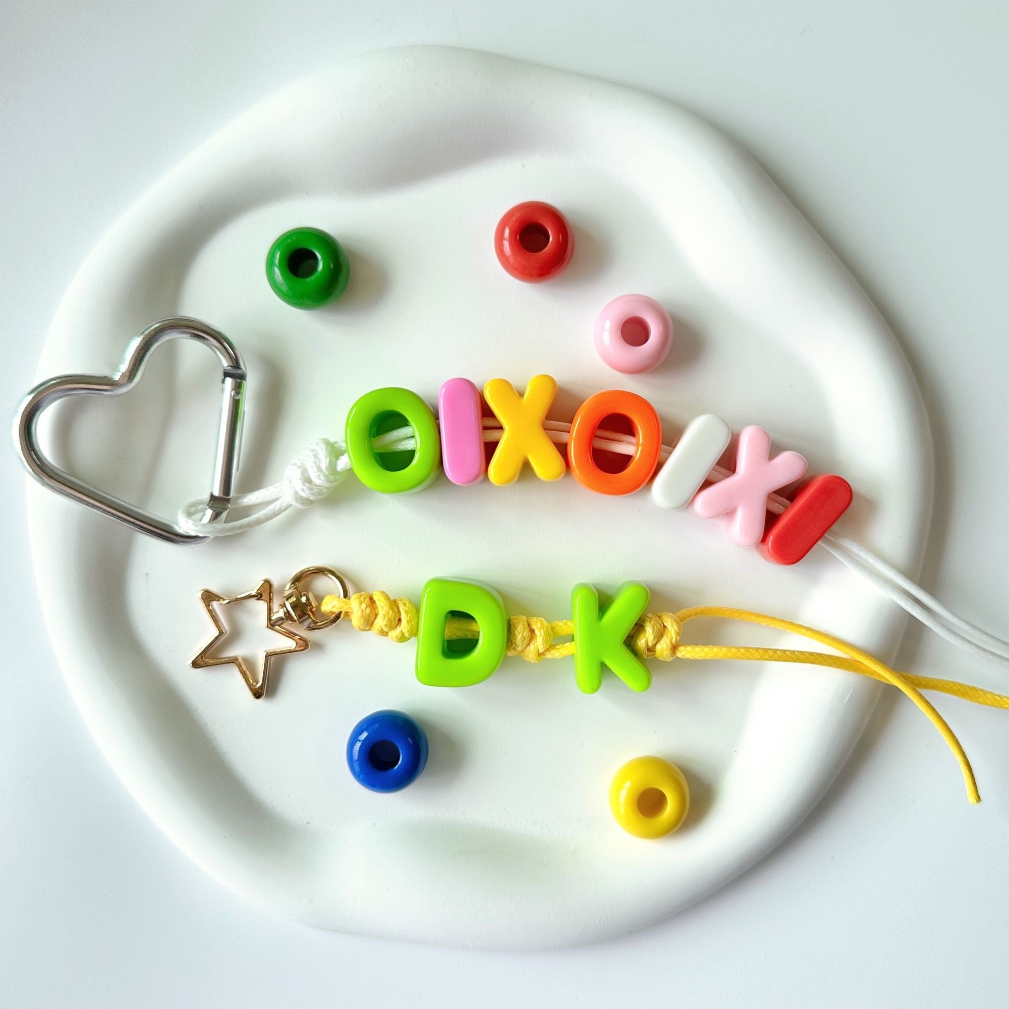 alphabet beads