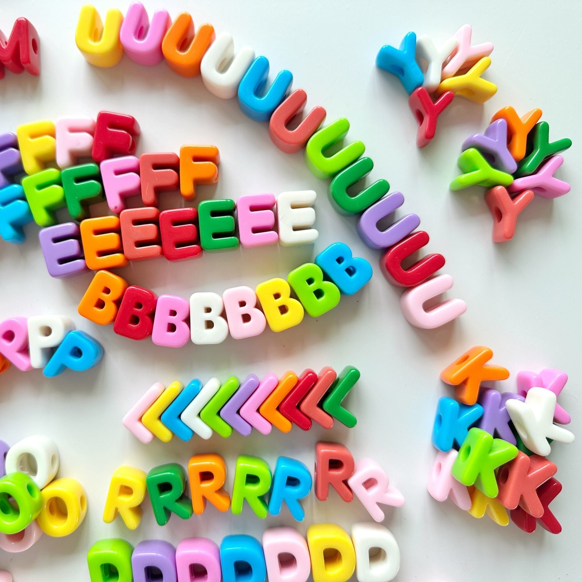 alphabet beads