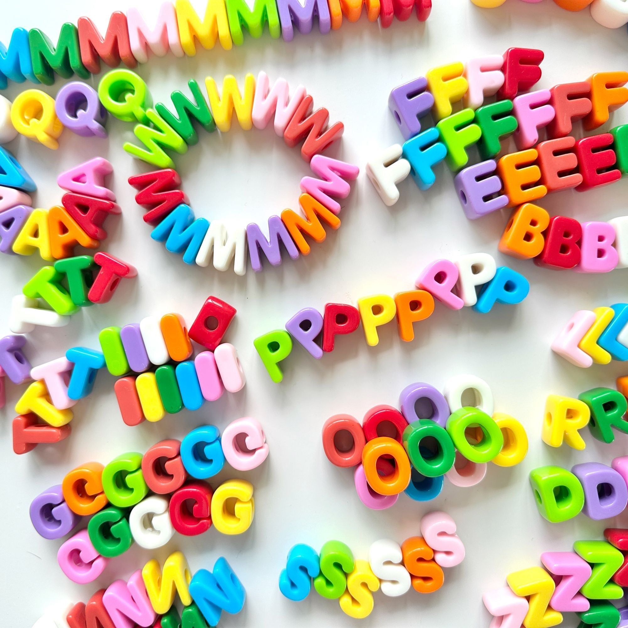 alphabet beads