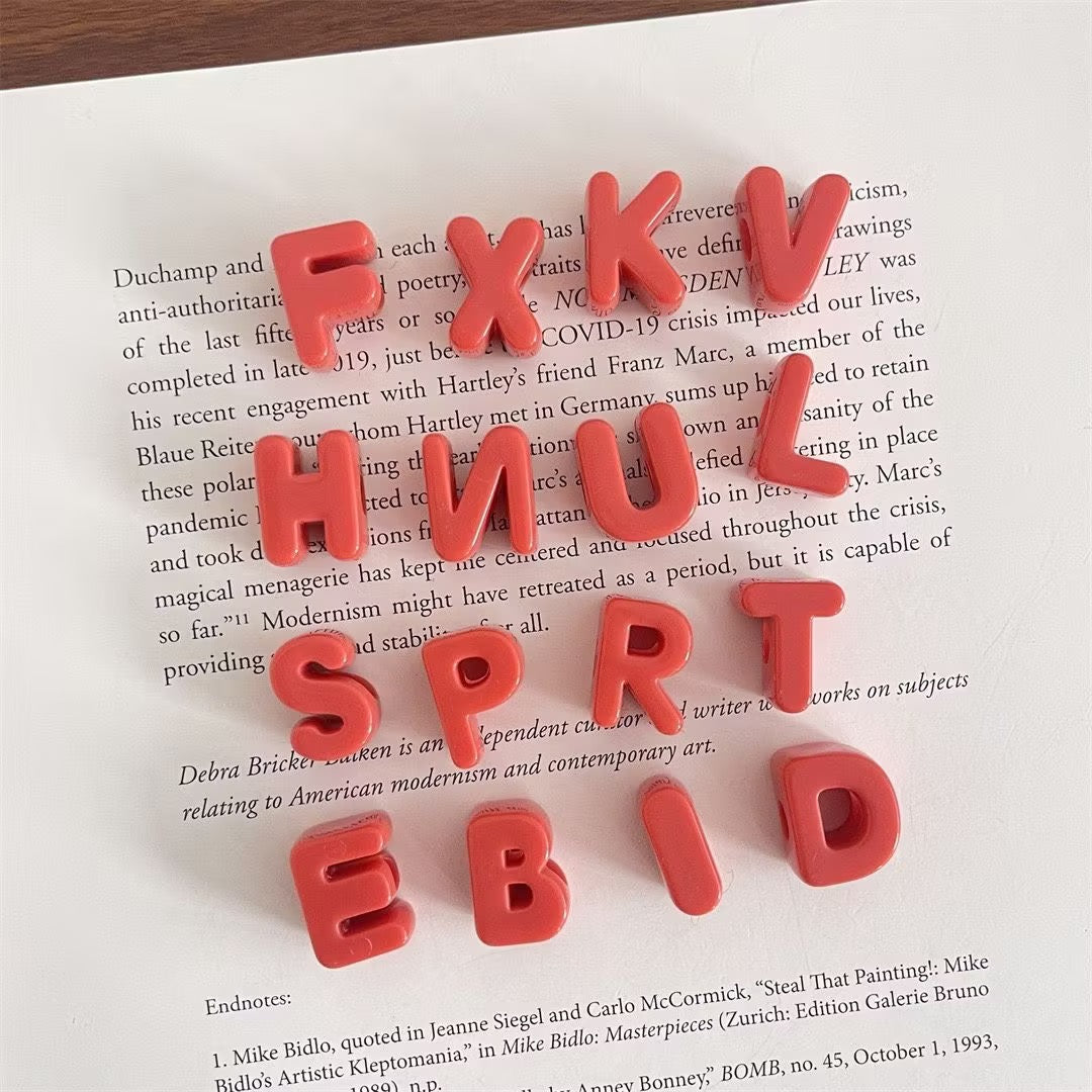 alphabet beads