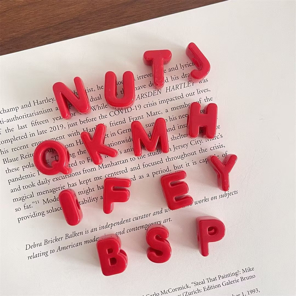 alphabet beads