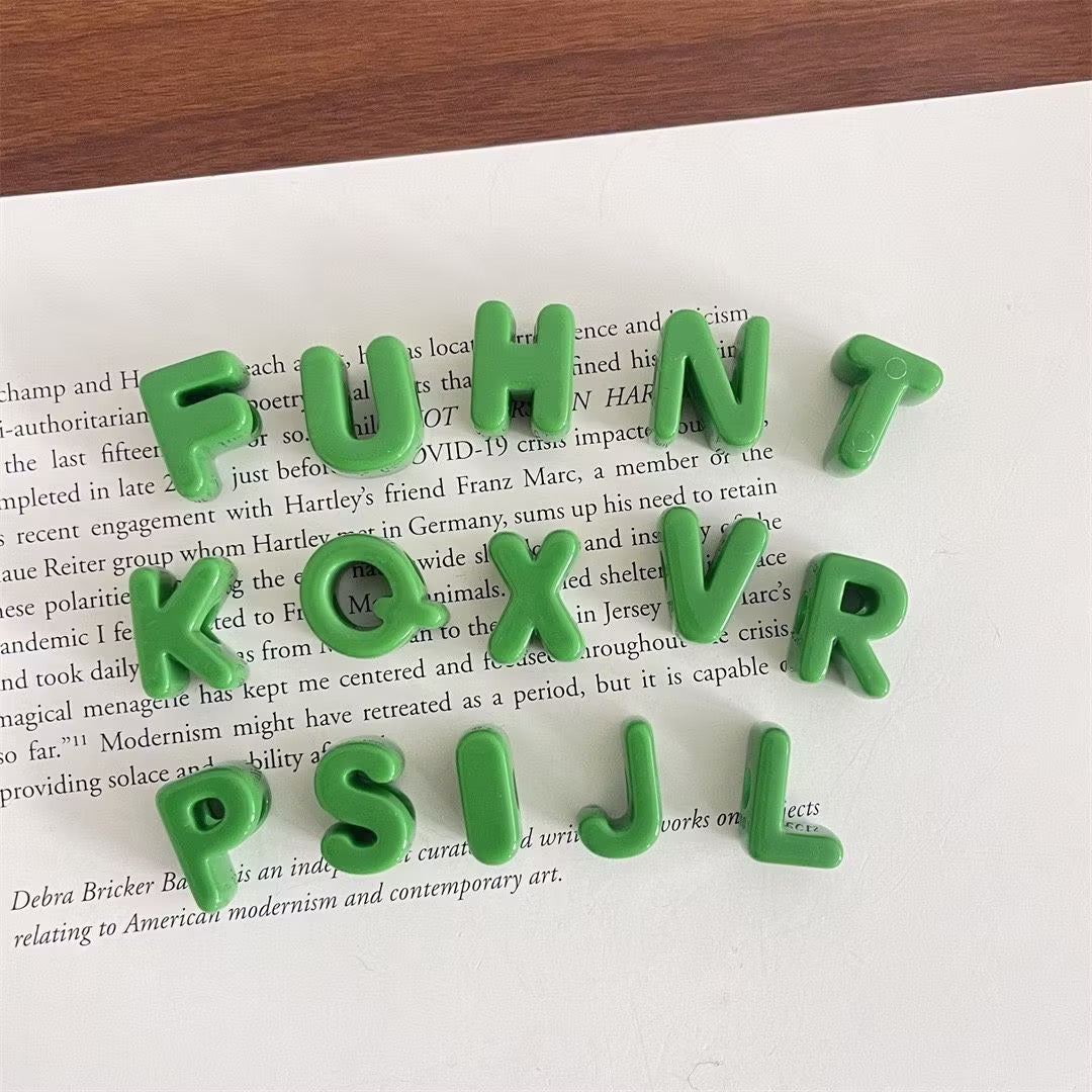 alphabet beads