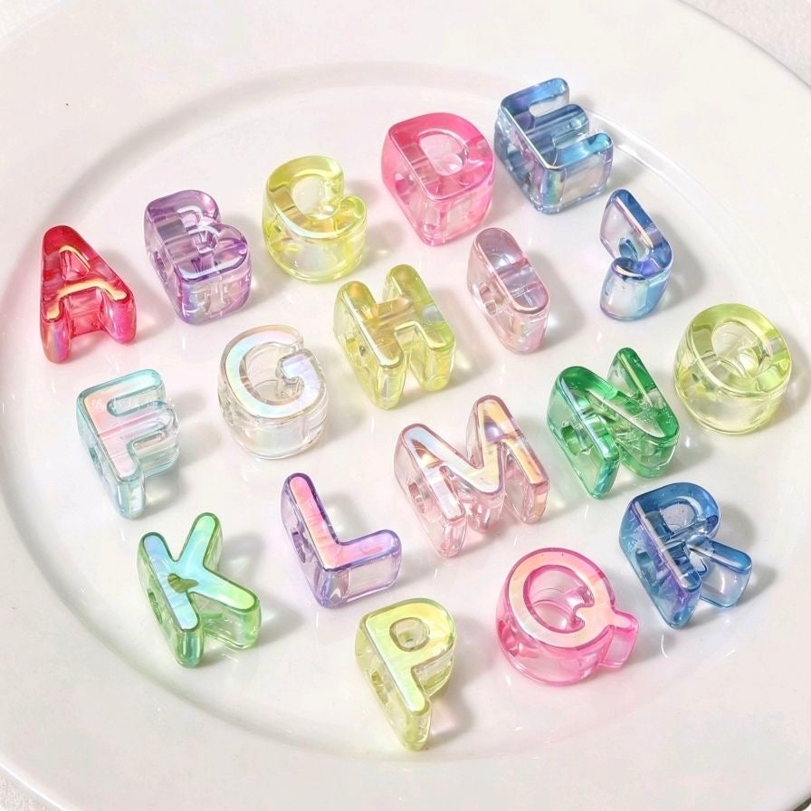 alphabet beads