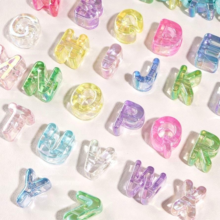 alphabet beads