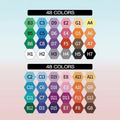 2.6 mm Mini Fuse Bead Color Sets – 48 to 120 Colors