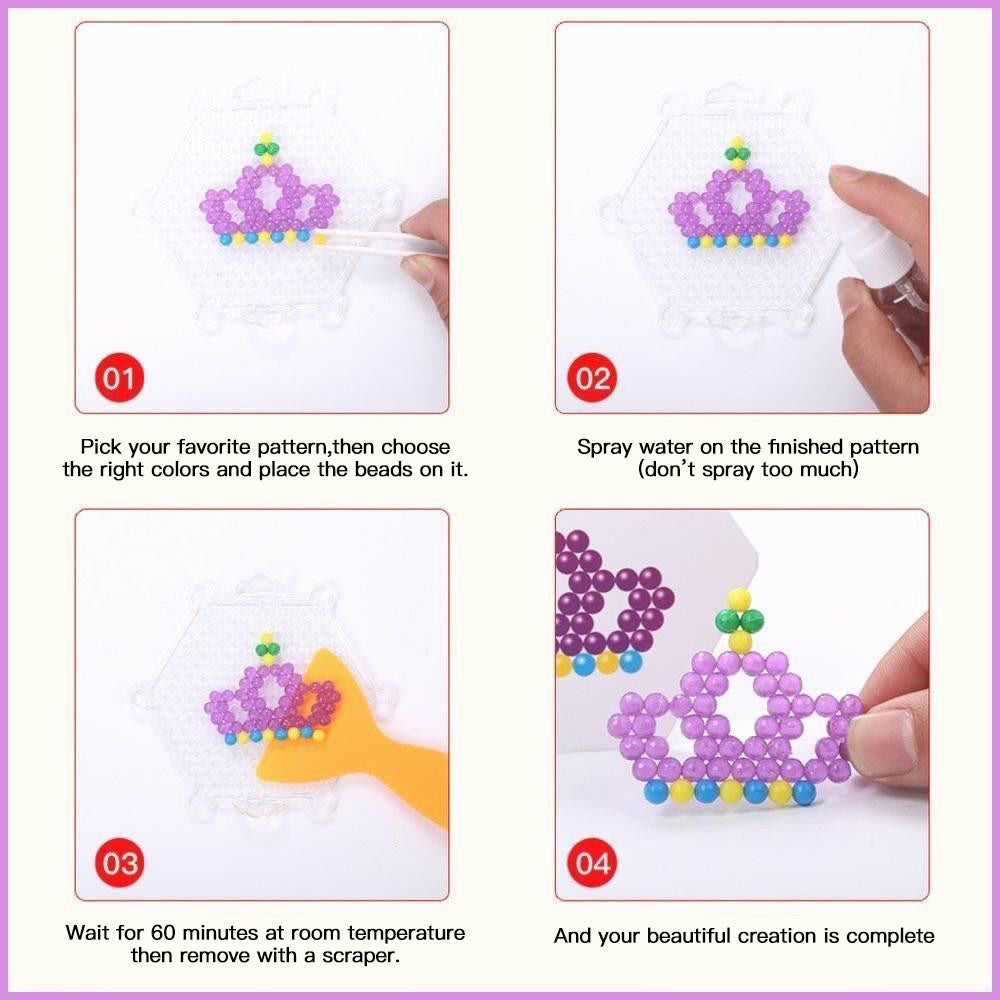 5 mm Water-Activated Craft Bead Kit