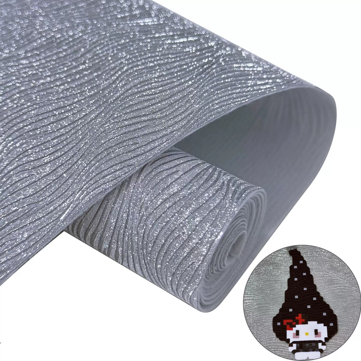 Glitter fuse bead ironing paper